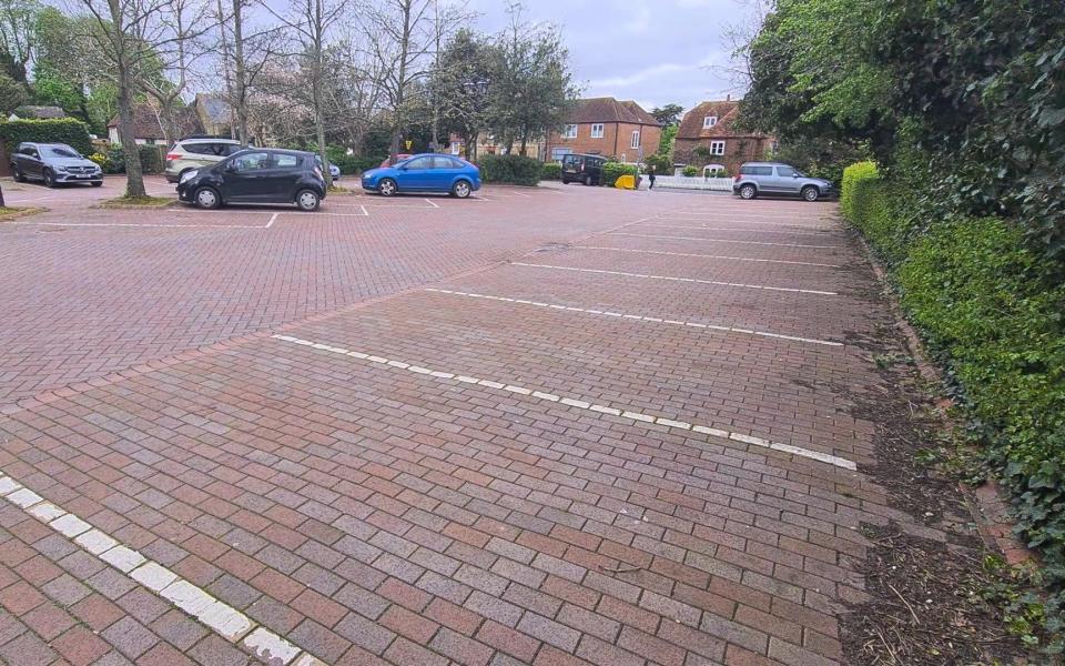 Empty car Park in Herne