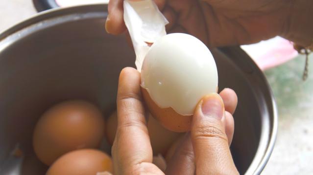 A Tip For Easy-To-Peel Hard Boiled Eggs? Start With Your Pressure