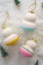 <p>While there are plenty of store-bought ornaments to turn to, why not start a fun family tradition that doubles as an afternoon activity: Have each person makes one special DIY ornament to add to the tree every year. (Don't forget to label it with the date!) </p><p><em>Get the tutorial at <a href="https://www.aliceandlois.com/13061-2/" rel="nofollow noopener" target="_blank" data-ylk="slk:Alice and Lois;elm:context_link;itc:0;sec:content-canvas" class="link ">Alice and Lois</a>. </em></p>