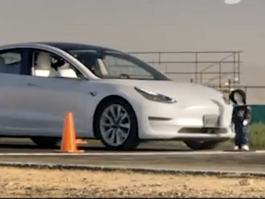 Tesla FSD test by The Dawn Project