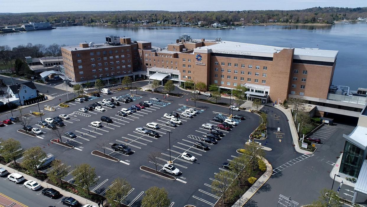 Riverview Medical Center in Red Bank is shown Tuesday, April 14, 2020.