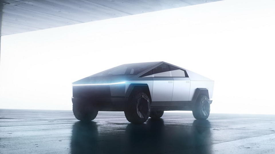 圖／在Roadster超跑推出之前，特斯拉會先研發一款輕型商用貨車Cyber​​buck。