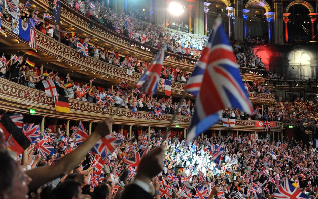 Last Night of the Proms at the Royal Albert Hall