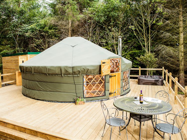 UK glamping