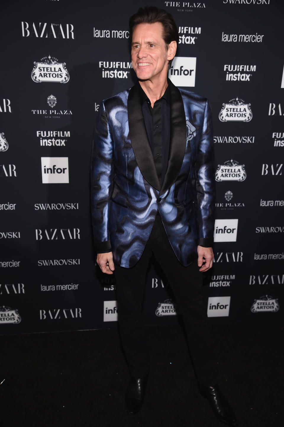 Jim Carrey at the Harper’s Bazaar Icons party