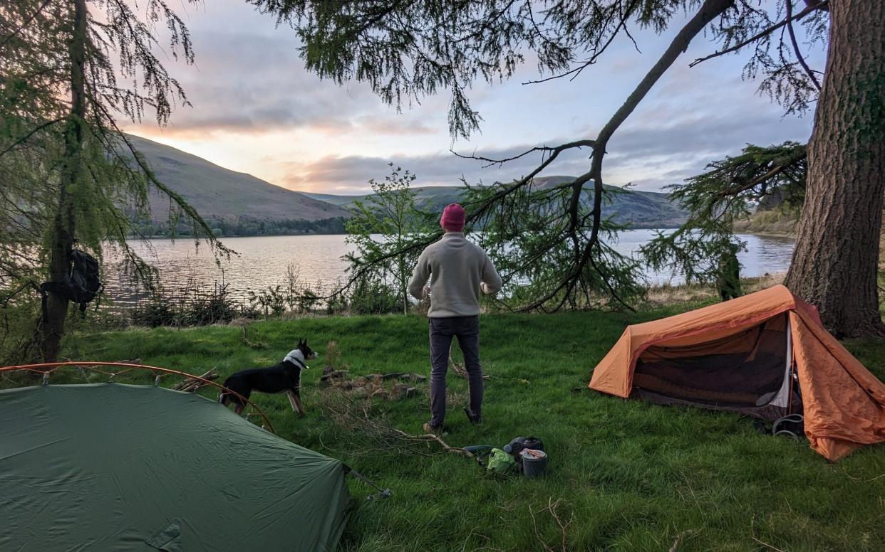 James Warner-Smith Hipcamp Wild camping Scotland