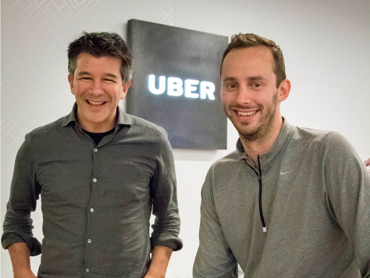 Travis Kalanick Anthony Levandowski