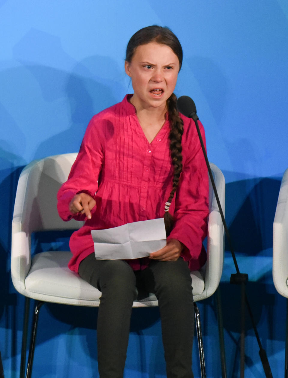 Greta Thunberg at the UN