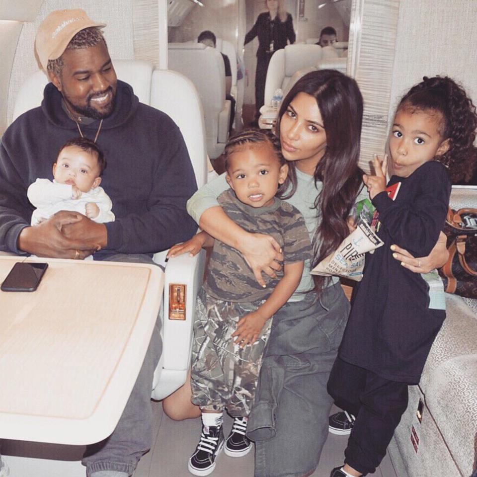 Her arrival marked Kim and Kanye's third baby together, making them a <a href="https://twitter.com/KimKardashian/status/988423826202443776" rel="nofollow noopener" target="_blank" data-ylk="slk:"Party of 5!";elm:context_link;itc:0;sec:content-canvas" class="link ">"Party of 5!"</a> Her brother Psalm's arrival in May 2019 would make them a family of six. 