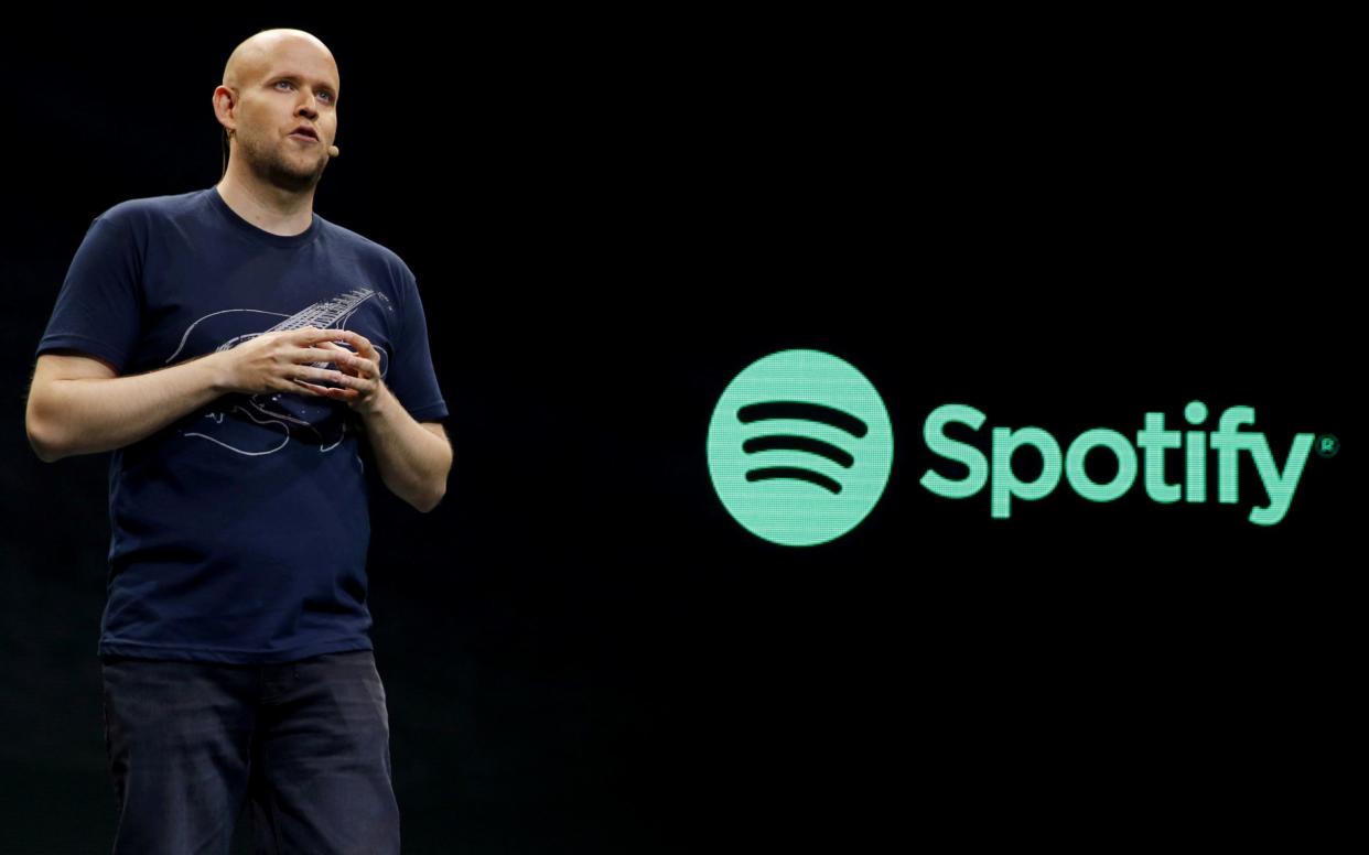 Spotify's chief executive Daniel Ek - REUTERS