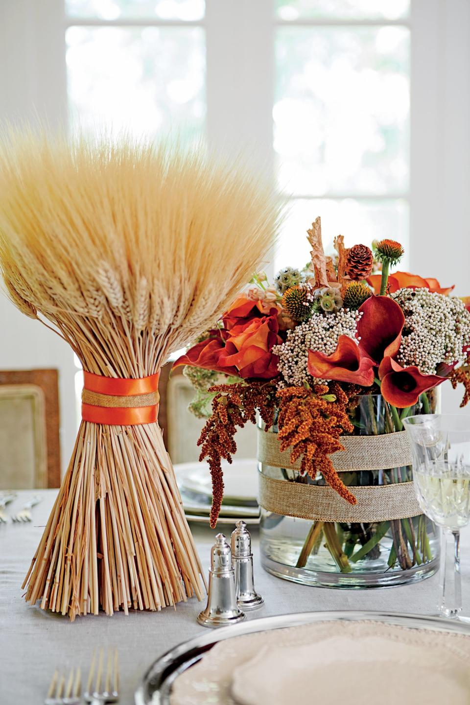 Warm and Natural Centerpiece