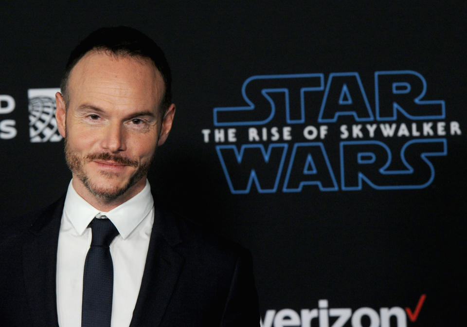 HOLLYWOOD, CA - DECEMBER 16: Chris Terrio arrives for the Premiere Of Disney's "Star Wars: The Rise Of Skywalker" held at The Dolby Theatre on December 16, 2019 in Hollywood, California.  (Photo by Albert L. Ortega/Getty Images)