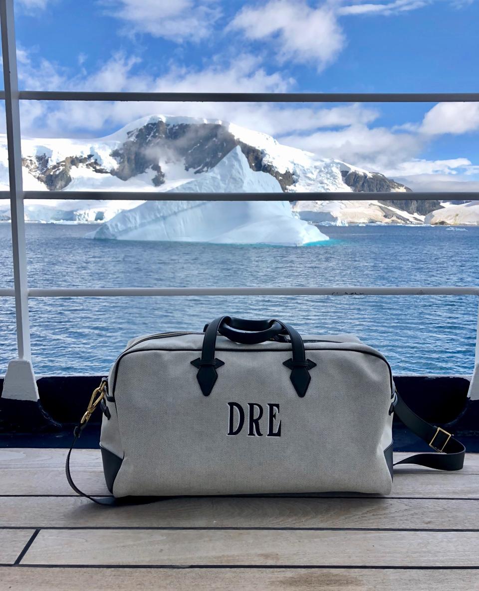 The Paravel-designer shares Antarctic travel diary.