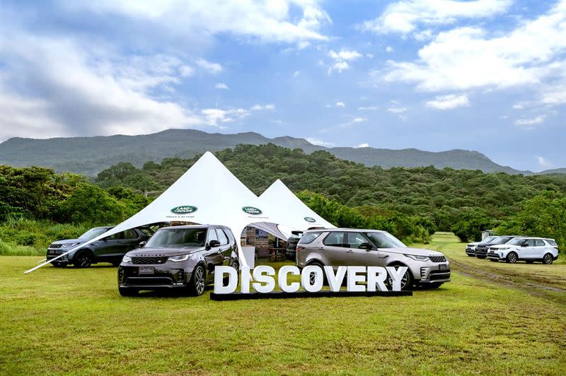 New Land Rover Discovery全尺寸七人座豪華休旅。（圖／Land Rover提供）