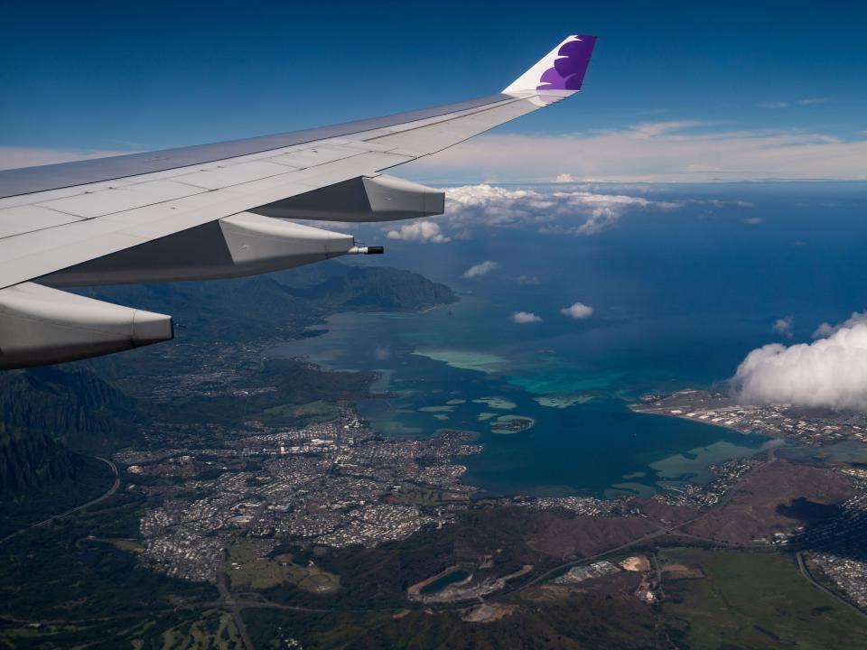 Oahu Hawaii airplane