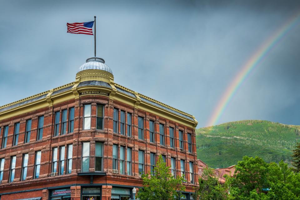 The Elks Building, near the Aspen Art Museum.