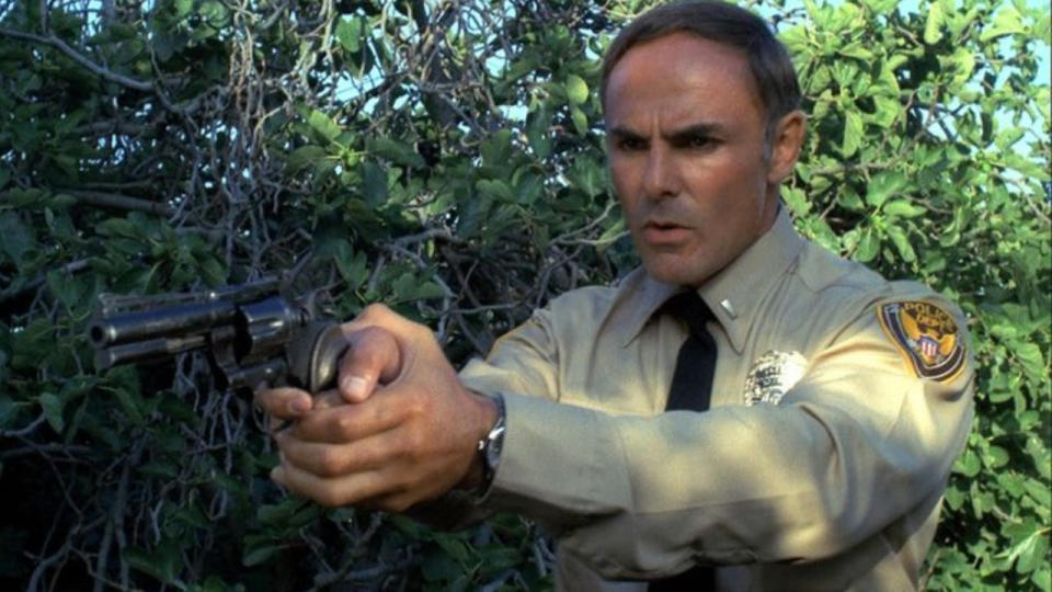 John Saxon in A Nightmare on Elm Street