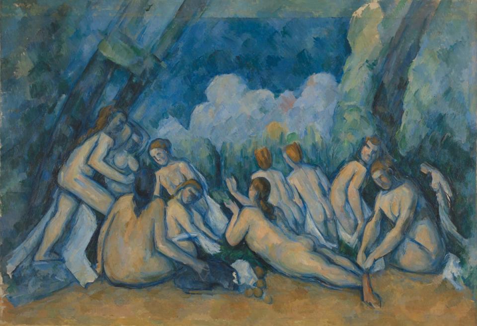 Paul Cezanne, ‘Bathers’ c.1894-1905 (National Gallery)