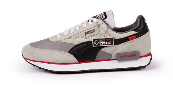 Puma colabora con y unos tenis con de NES