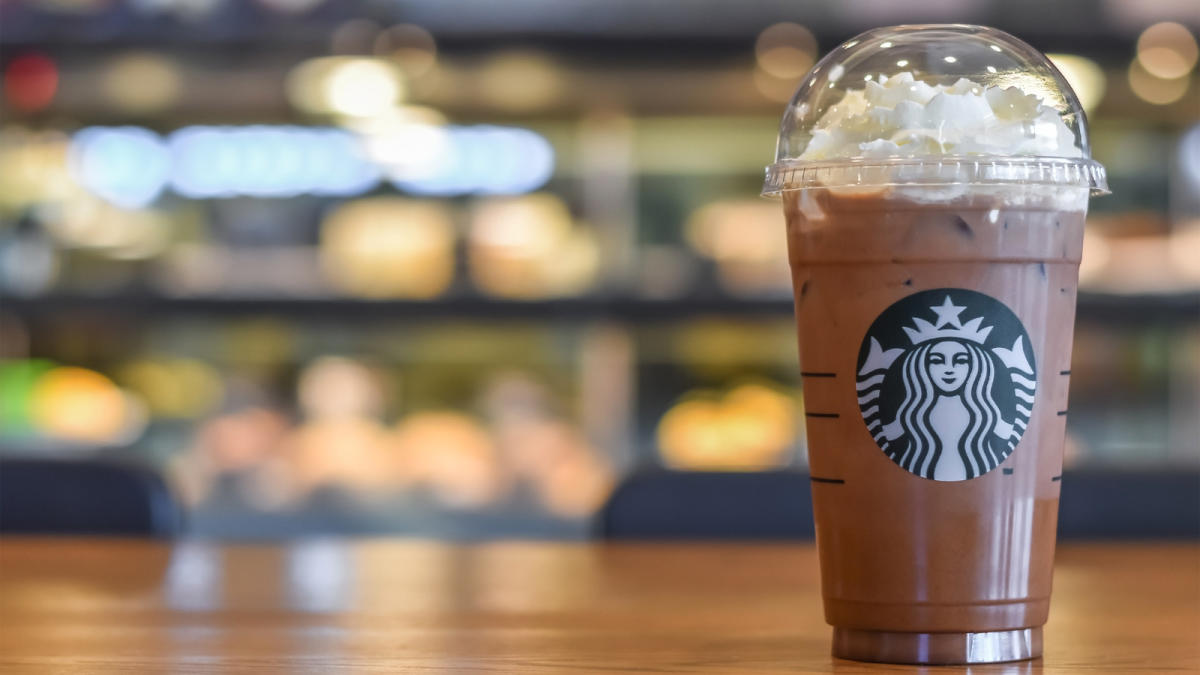 2 Ingredient Starbucks Iced Chai Tea Latte - Lifestyle of a Foodie