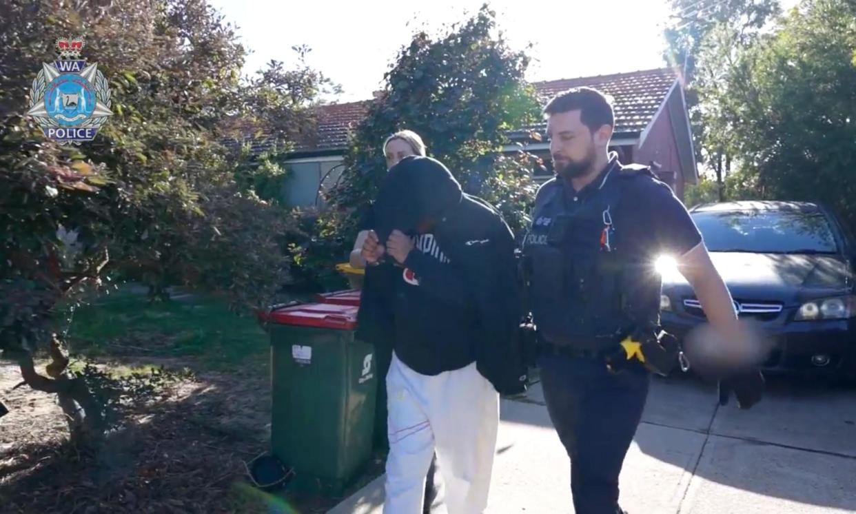 <span>Majid Jamshidi Doukoshkan, released from indefinite immigration detention under the NZYQ decision, has been charged over an alleged assault on Perth woman Ninette Simons, 73, and her husband Phillip, 76.</span><span>Photograph: Western Australia police/AAP</span>
