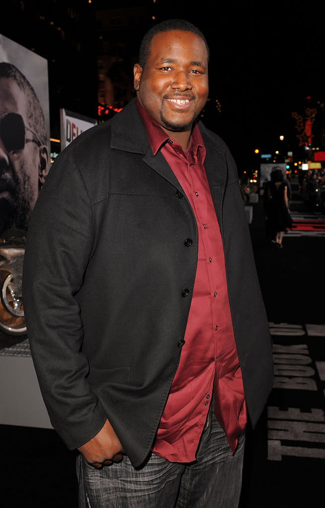 The Book of Eli LA premiere 2010 Quinton Aaron