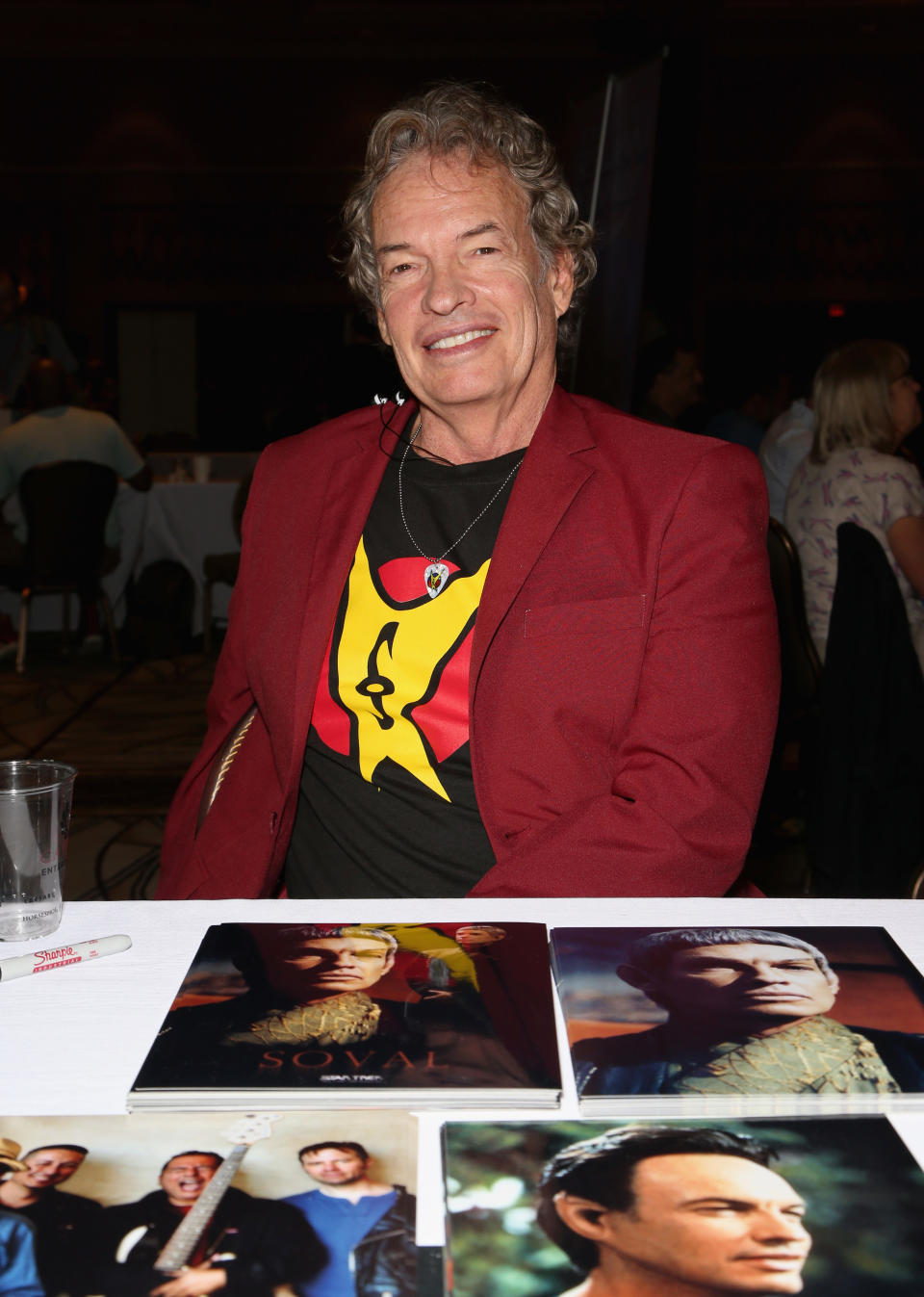 Graham at 17th annual official Star Trek convention in Las Vegas (2018)