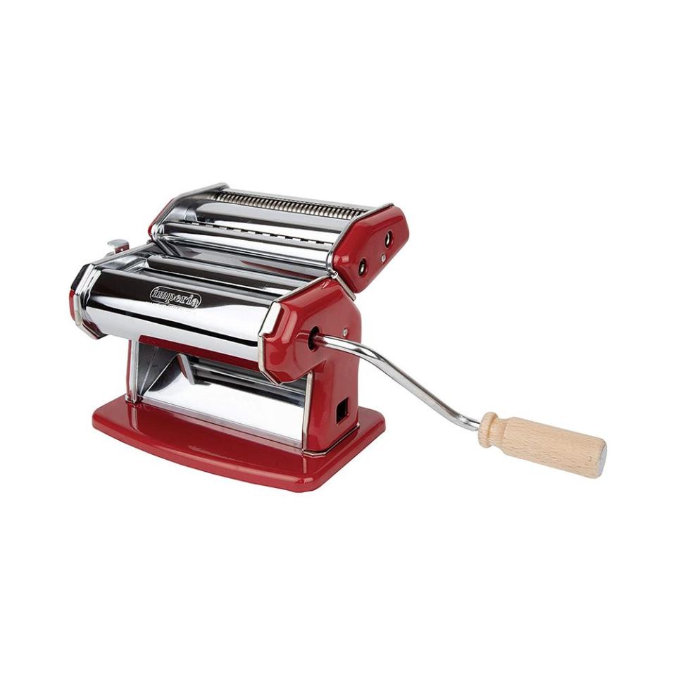 <p><a href="https://go.redirectingat.com?id=74968X1596630&url=https%3A%2F%2Fwww.williams-sonoma.com%2Fproducts%2Fimperia-pasta-machine_0&sref=https%3A%2F%2Fwww.elle.com%2Ffashion%2Fshopping%2Fg43065396%2Fbest-gifts-for-couples%2F" rel="nofollow noopener" target="_blank" data-ylk="slk:Shop Now;elm:context_link;itc:0;sec:content-canvas" class="link ">Shop Now</a></p><p>Imperia Pasta Machine</p><p>williams-sonoma.com</p><p>$79.95</p>