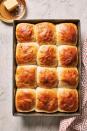 <p>Fluffiest. Dinner. Rolls. Ever. Fresh out of the oven, each roll has a crispy bottom, buttery top, and unbelievably soft center.</p><p>Get the recipe from <a href="https://www.delish.com/cooking/recipe-ideas/a32713046/potato-rolls-recipe/" rel="nofollow noopener" target="_blank" data-ylk="slk:Delish" class="link rapid-noclick-resp">Delish</a>.</p>