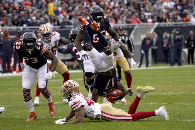 Photos from San Francisco 49ers snap four-game losing streak with 33-22 win  over Chicago Bears