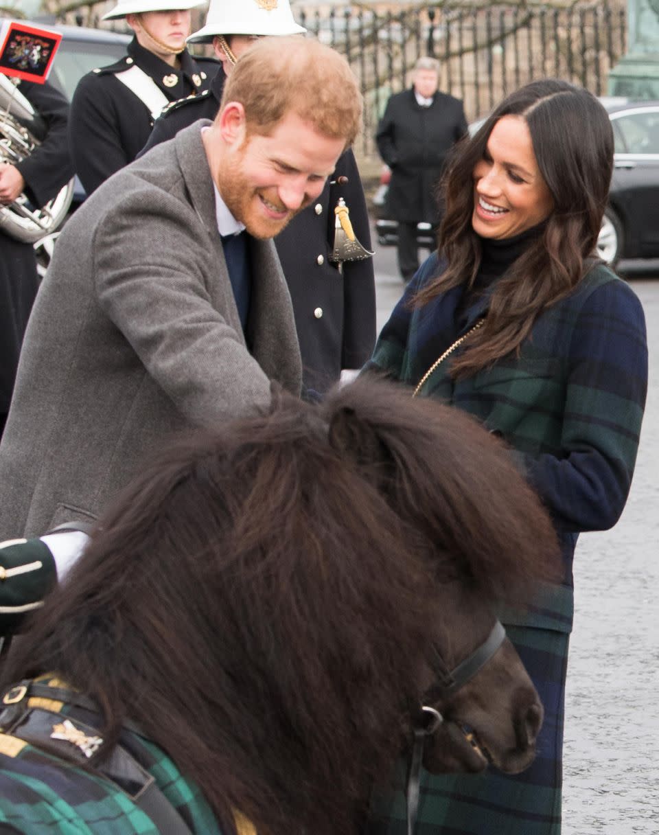 The royal lovebirds are due to marry on May 19. Photo: Getty Images