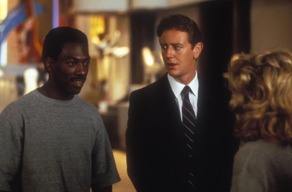 Murphy and Reinhold in the original ‘Beverly Hills Cop' (Paramount/Kobal/Shutterstock)