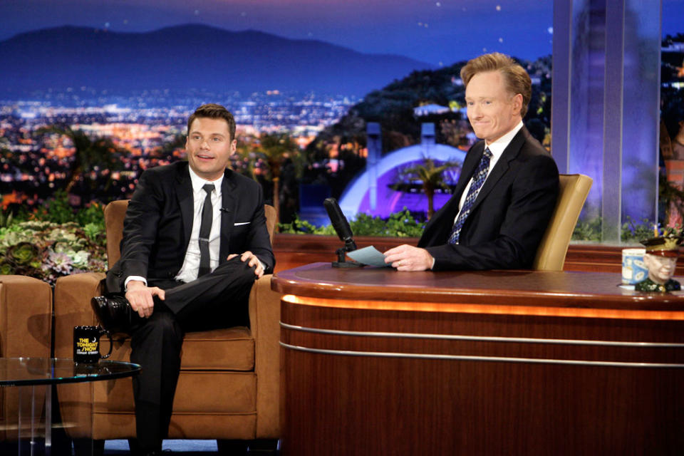 Seacrest Ryan O Brien Tonight Show