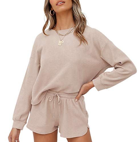 28) Waffle Knit Top and Shorts