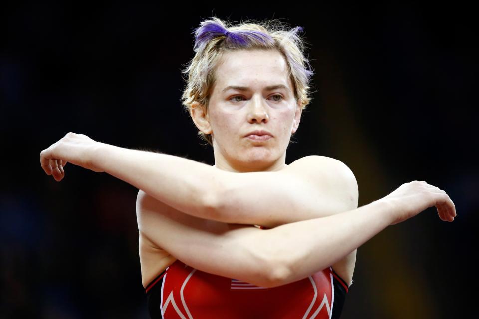 Elena Pirozhkova is seeking her first Olympic medal. (Getty)