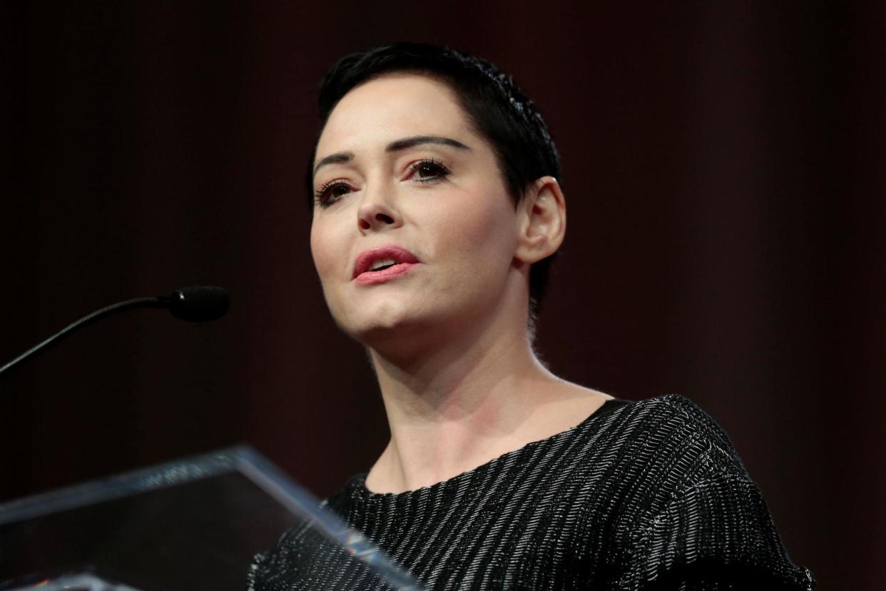 Rose McGowan slammed Alyssa Milano in a tweet: REUTERS