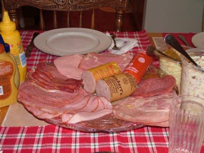 Traditional German Christmas Meal