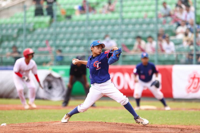 ▲U12世界盃少棒賽，中華隊擊敗墨西哥2連勝，高聖凱先發。（圖／WBSC提供）