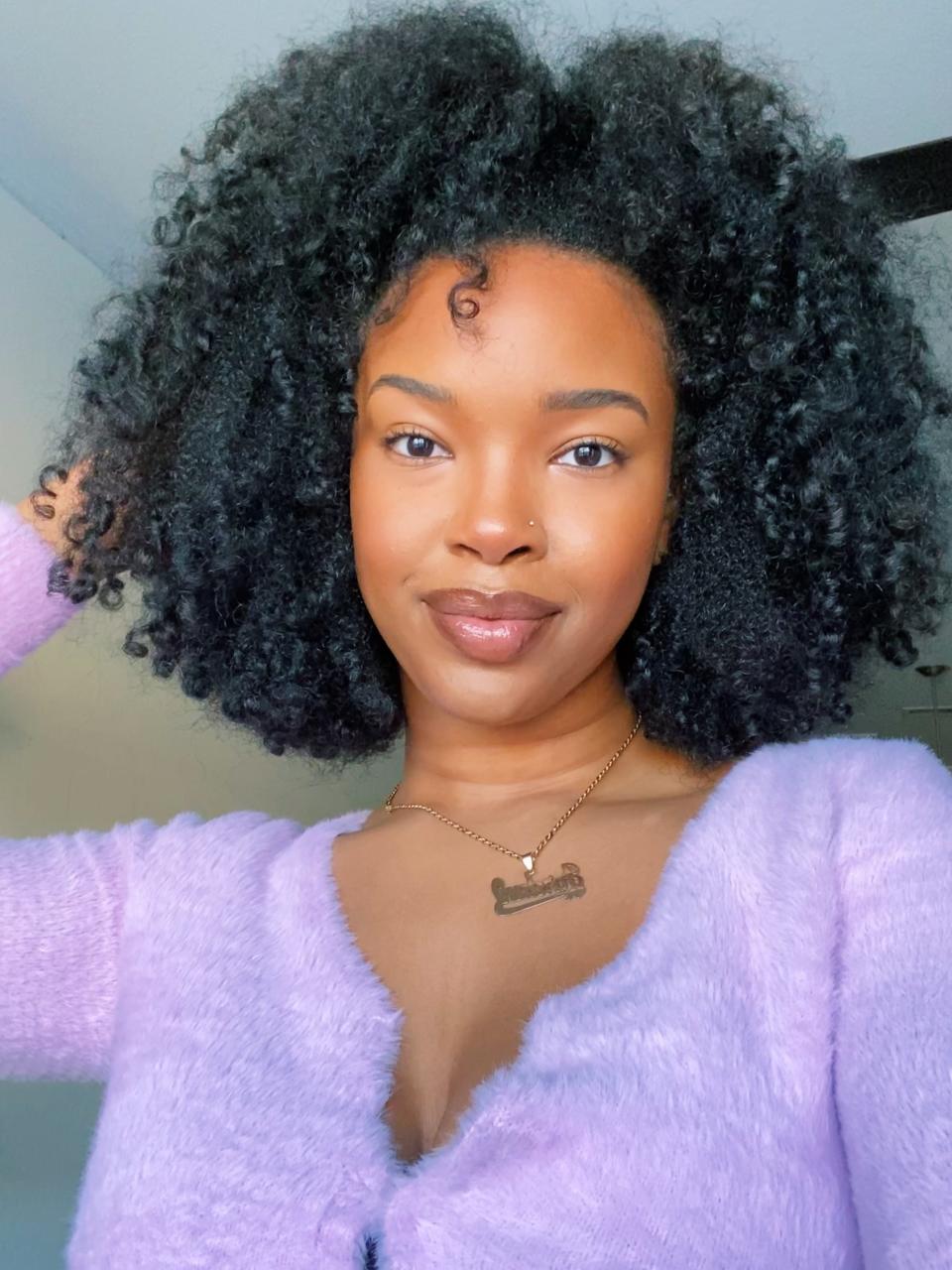 Jordan Kelley is a registered nurse who also runs a page dedicated to her natural hair journey.