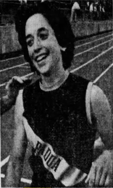 Denise Marini of Padua ran one of the state's fastest 3,000-meter times in 1980.