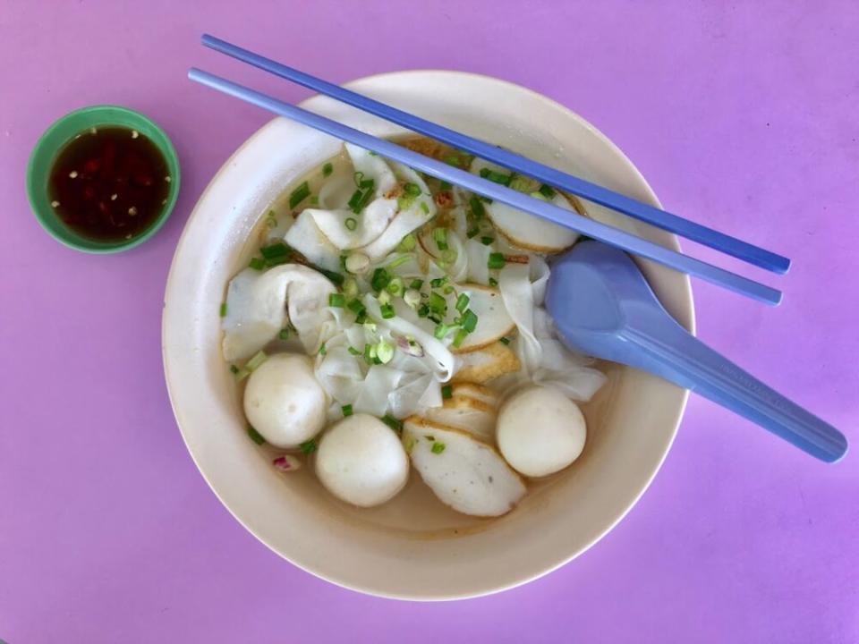 Hup Kee Teochew Fishball Noodles - Teochew Fishball Mee Soup