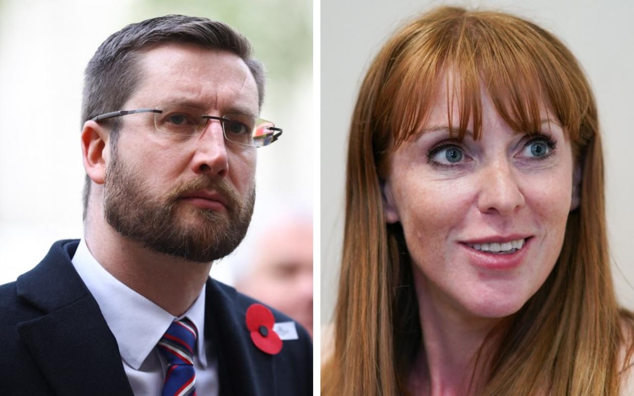 Angela Rayner demanded that Simon Case explain his involvement in the alleged job hunt for Carrie Johnson - Hannah McKay/Reuters/Ian Forsyth/Getty Images