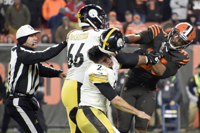 Cleveland Browns take the field for first time since infamous Thursday  Night Football brawl