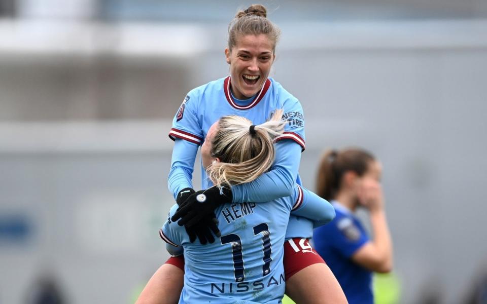 Thrilling finish to WSL season in store after Man City prove too strong for Chelsea - Getty Images/Gareth Copley