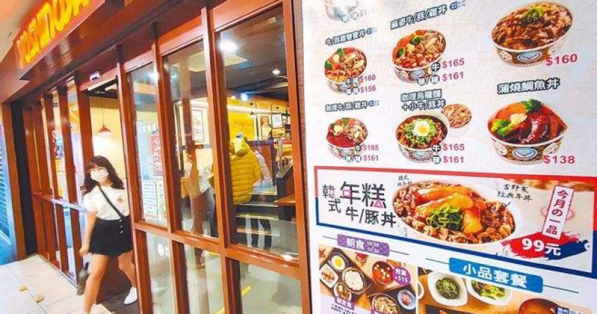 民眾發現吉野家多間分店陸續關門。（圖／報系資料照）