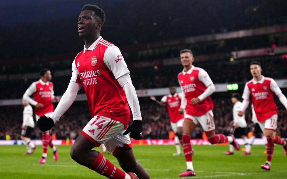 Eddie Nketiah - Eddie Nketiah is the match-winner Arsenal feared they never had - PA/John Walton