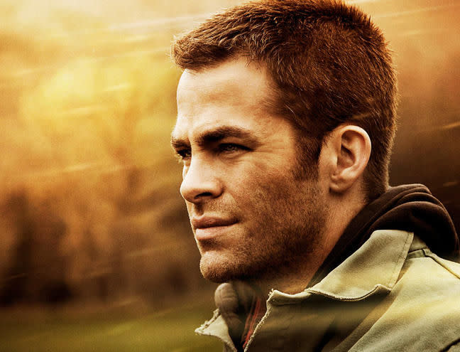 <p>Chris Pine Stars as Will</p>