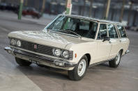 <p>The Agnelli family actually had four of these ultra-practical estate cars made, each one differing in detail. The boss got one with a roof rack and wickerwork down the flanks; that car was known as the Villa d'Este and is now in private hands. The one shown here was originally owned by <strong>Umberto Agnelli</strong> (Gianni's younger brother) and is now owned by <strong>FCA</strong>; it's in the company's heritage collection in Italy.</p>