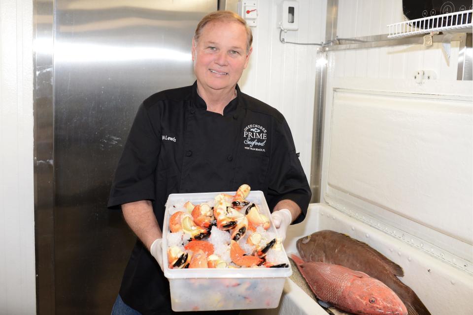 Okeechobee Steakhouse owner Ralph Lewis will open a traditional seafood restaurant just behind his iconic steakhouse.