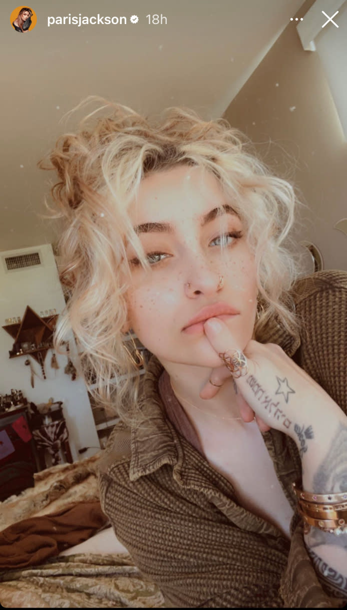 Paris Jackson - Credit: Paris Jackson/Instagram.